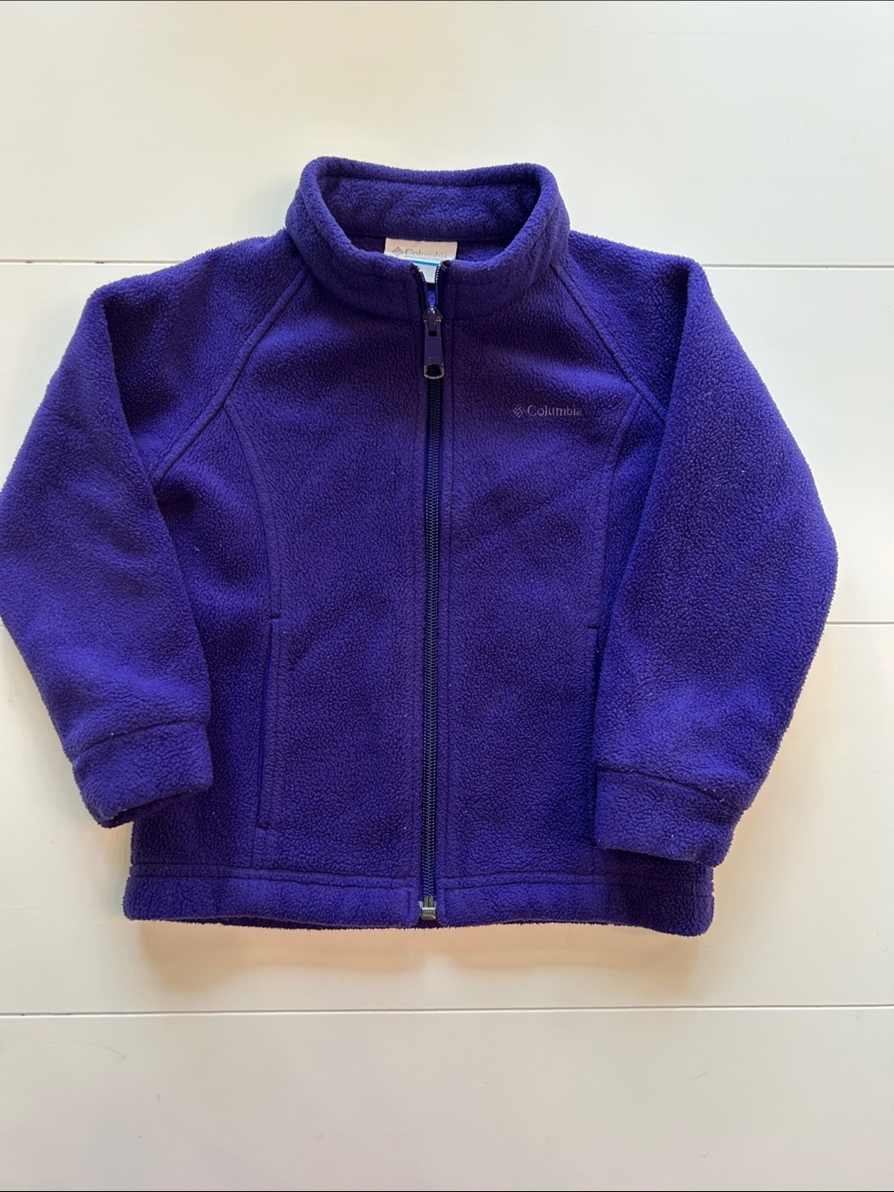 Columbia Kids Purple Full-Zip Jacket